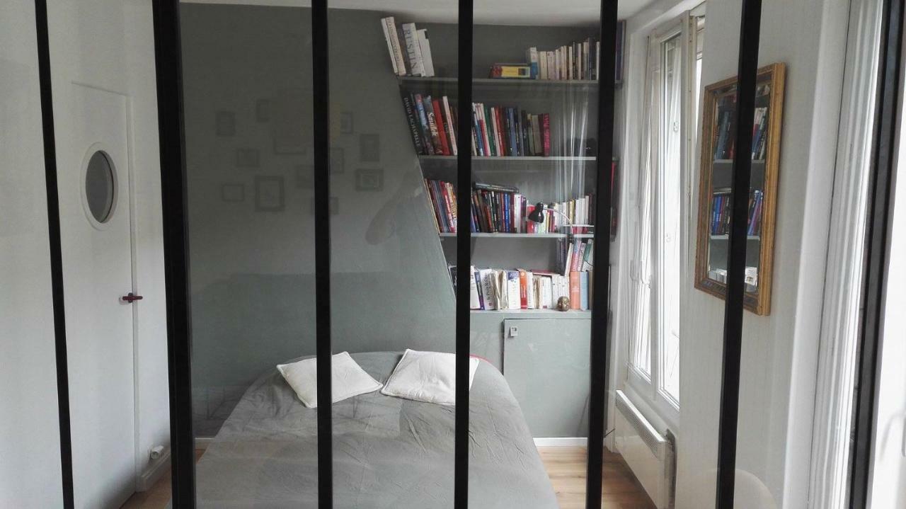 Appartement type loft Paris Extérieur photo