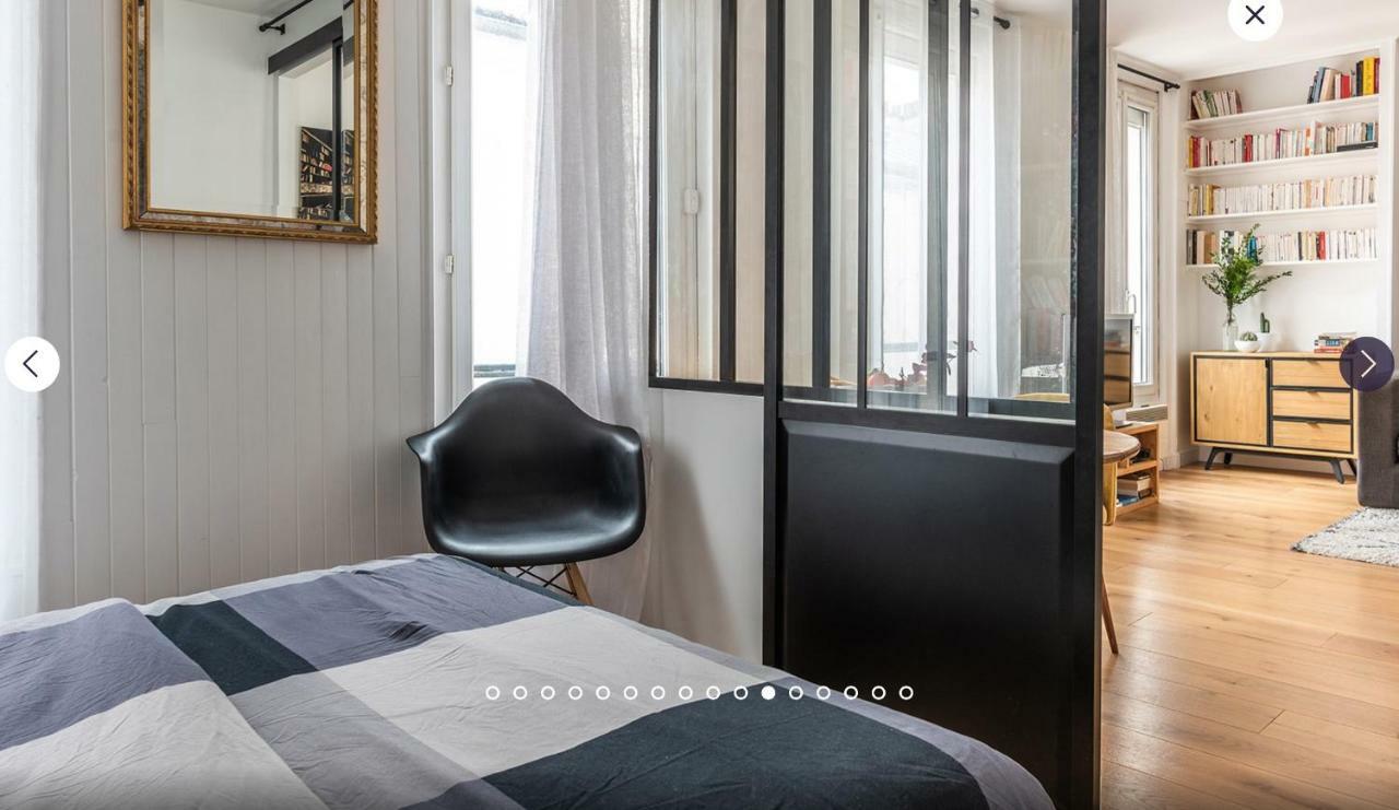 Appartement type loft Paris Extérieur photo