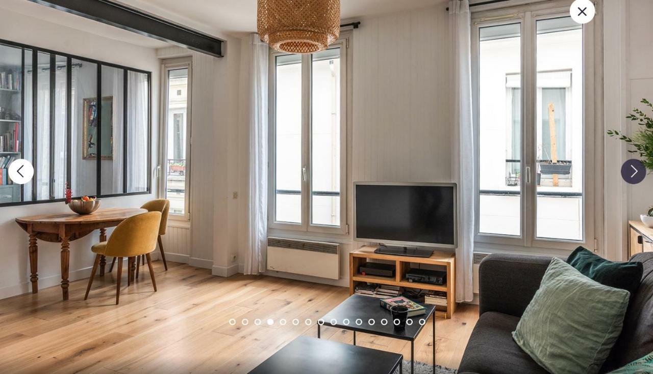 Appartement type loft Paris Extérieur photo